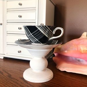 Homemade Tea Cup Candle Holder 🖤